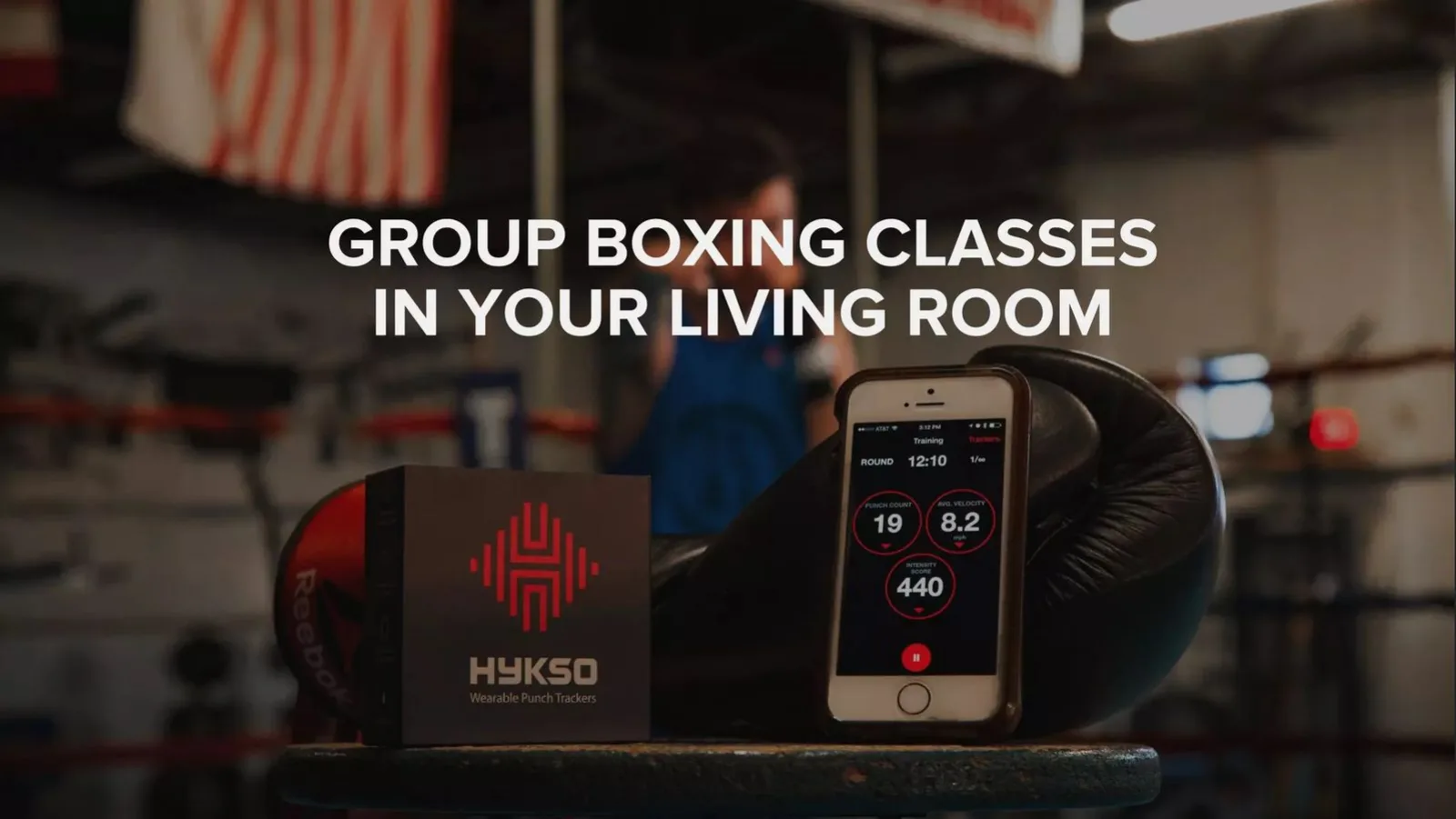Fight Camp (formerly Hykso) pitch deck slide