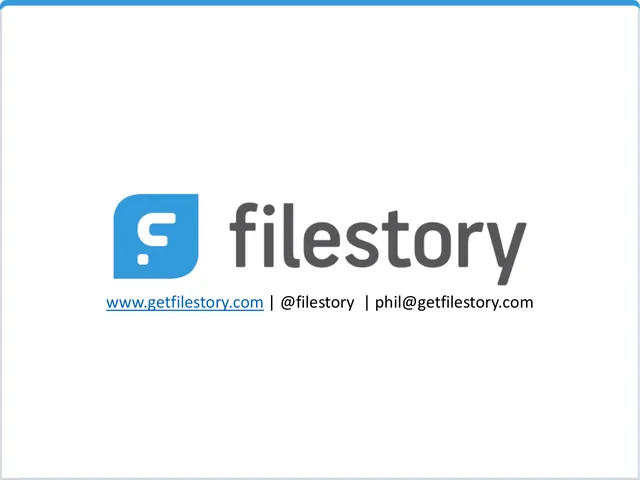 Filestory (getfilestory.com) pitch deck cover