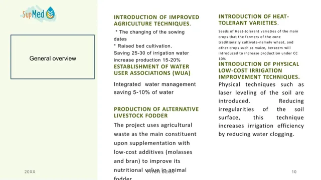 Product / solution slide 10 from SupMed