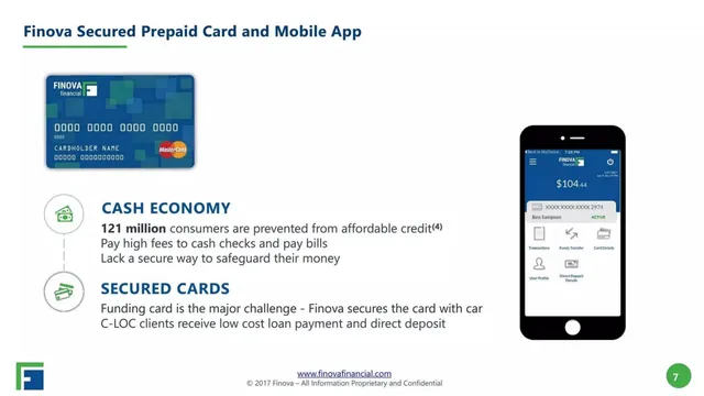 Product / solution slide 7 from Finova Financial