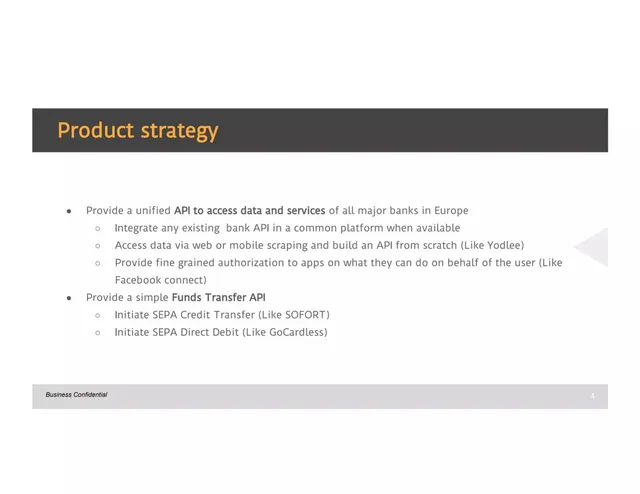 Product / solution slide 4 from FinPort (TrueLayer)