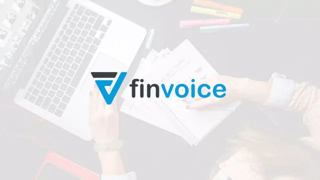 Finvoice pitch deck cover