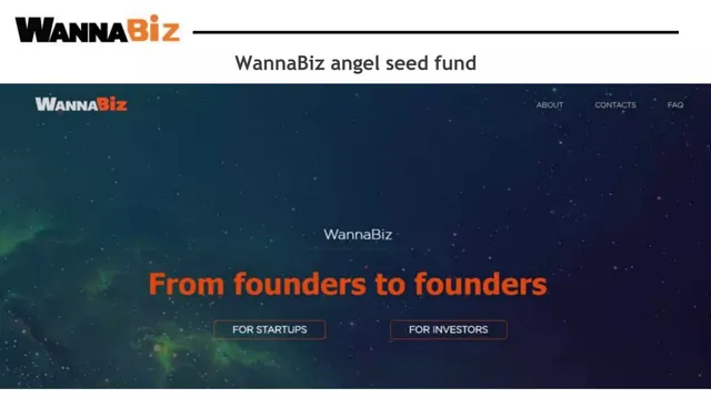 WannaBiz pitch deck cover
