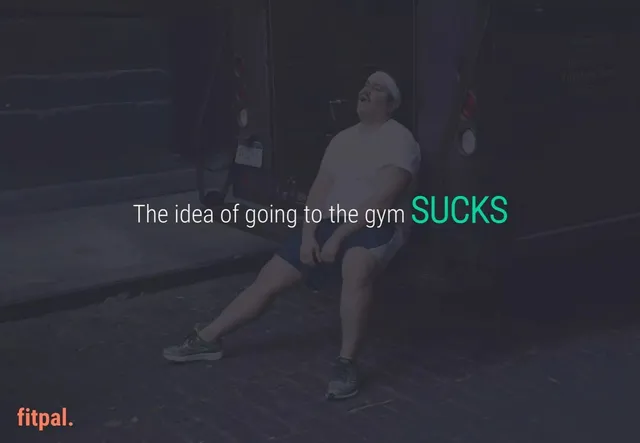 Problem slide 5 from Fitpal