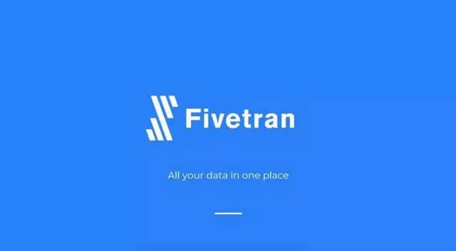 Fivetran pitch deck cover