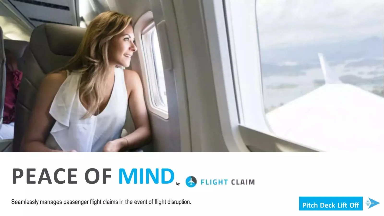 FlightClaim pitch deck slide