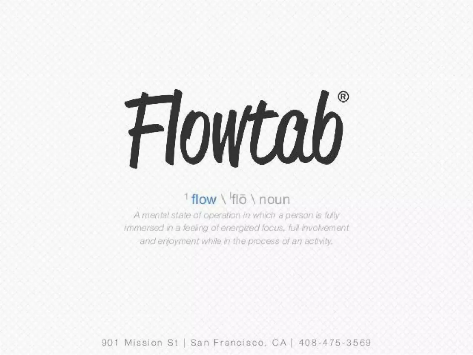 Flowtab pitch deck slide