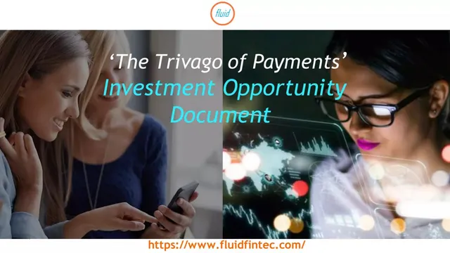 Fluid Fintec pitch deck cover