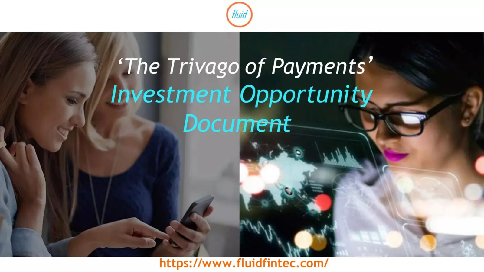 Fluid Fintec pitch deck slide