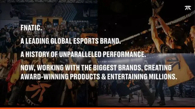 Company overview slide 3 from Fnatic