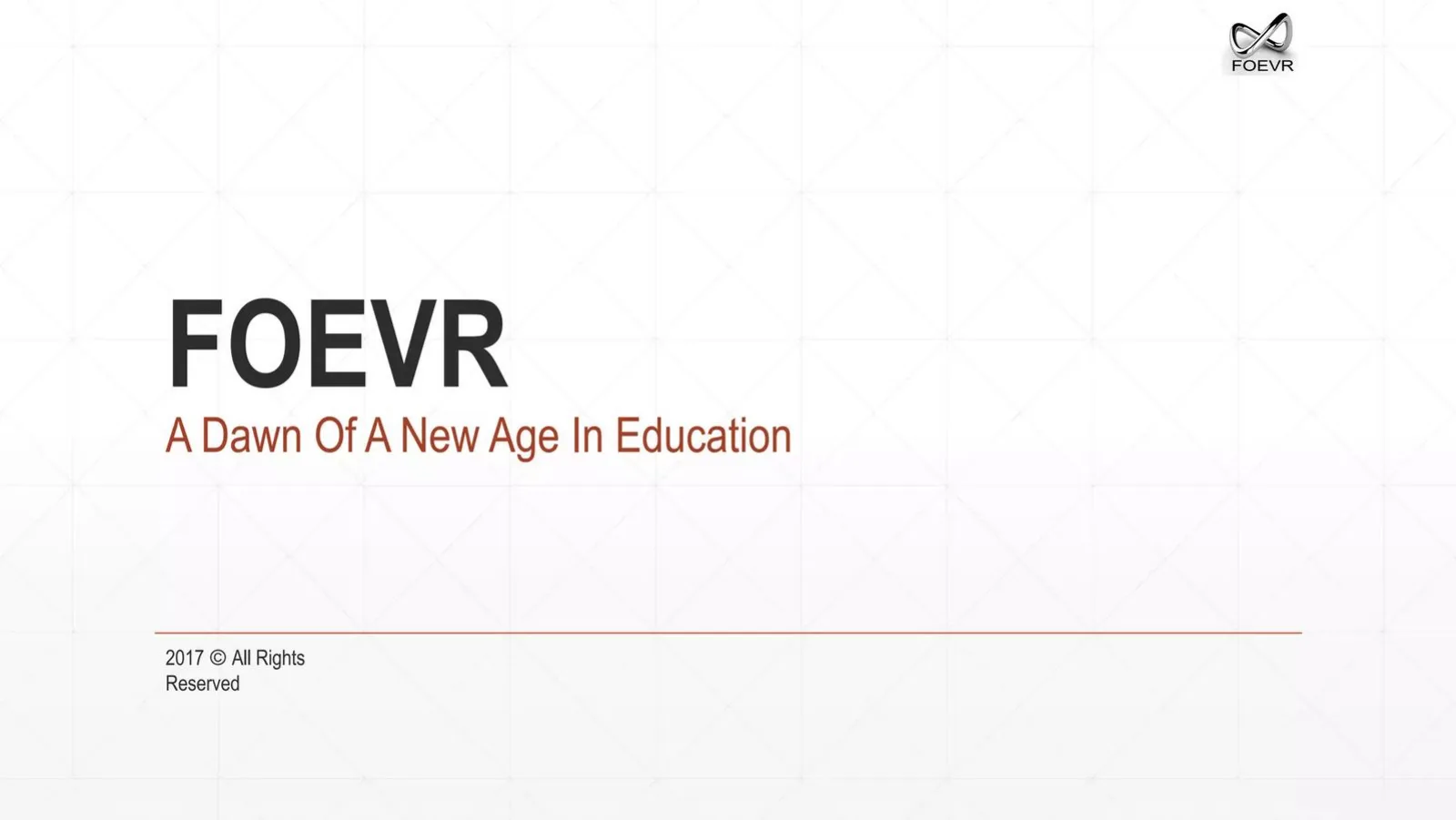 FOEVR pitch deck slide