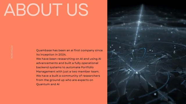 Technology slide 4 from Quambase