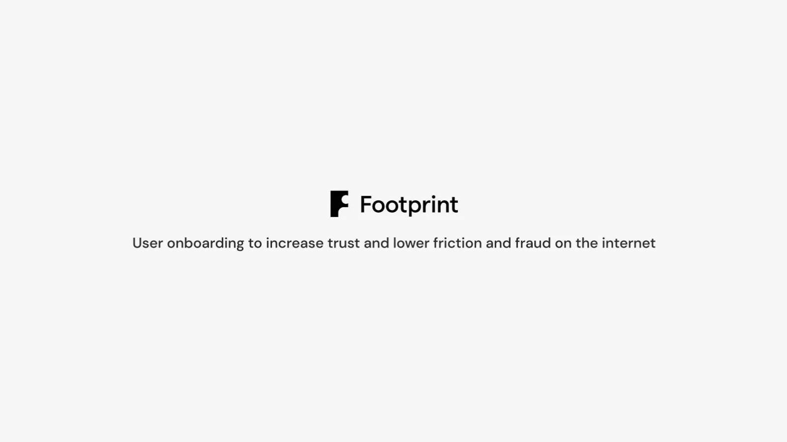 Footprint pitch deck slide