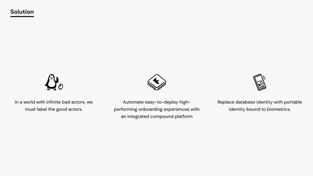 Product / solution slide 3 from Footprint