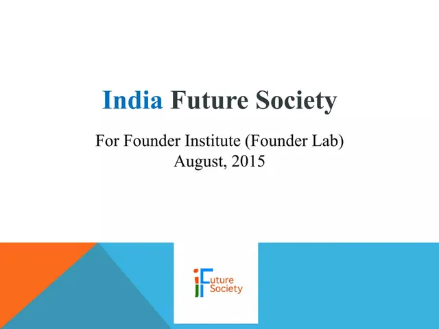 India Future Society pitch deck cover