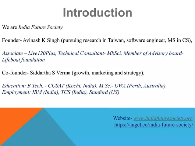 Team slide 2 from India Future Society
