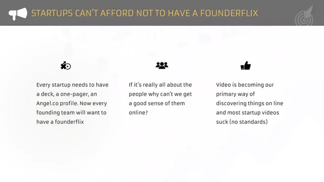Problem slide 3 from Founderflix