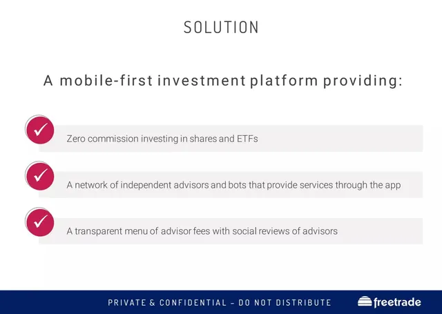 Product / solution slide 4 from Freetrade