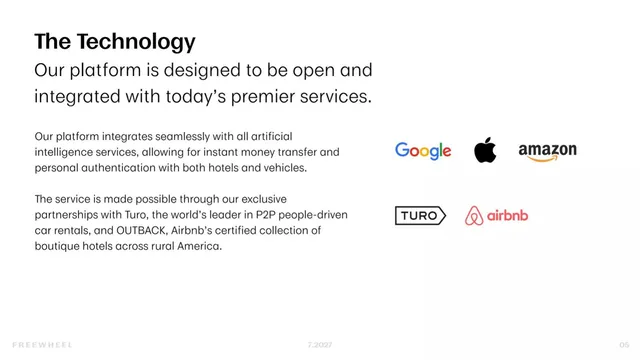Technology slide 5 from FREEWHEEL