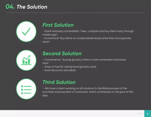Product / solution slide 5 from Freshmart