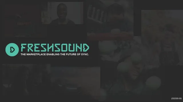Freshsound pitch deck cover