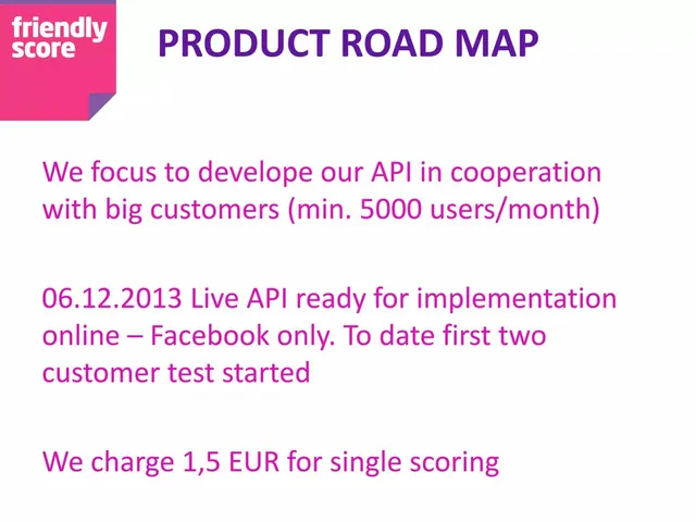 Roadmap slide 8 from Friendly Score