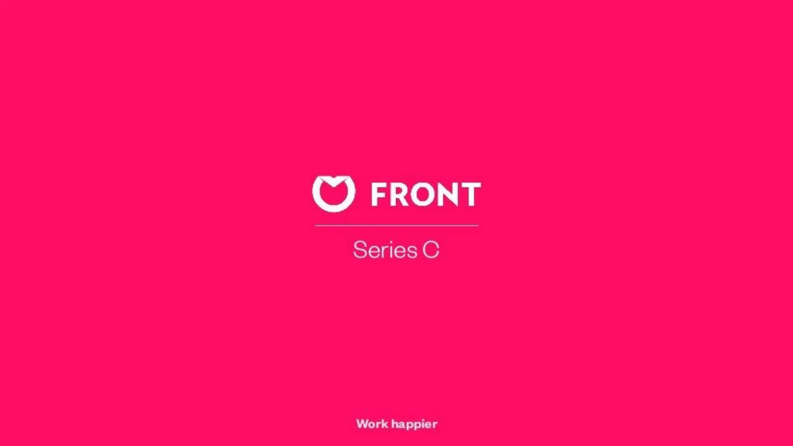 Front pitch deck slide