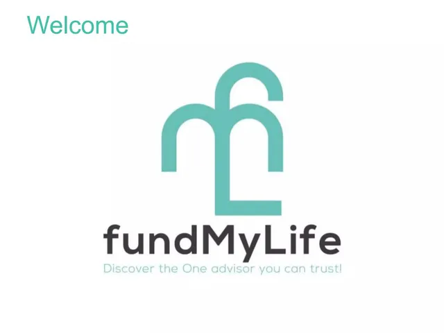 fundMyLife pitch deck cover