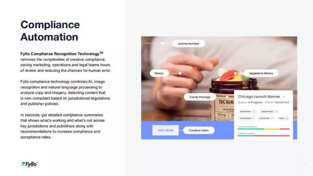 Product / solution slide 10 from Fyllo