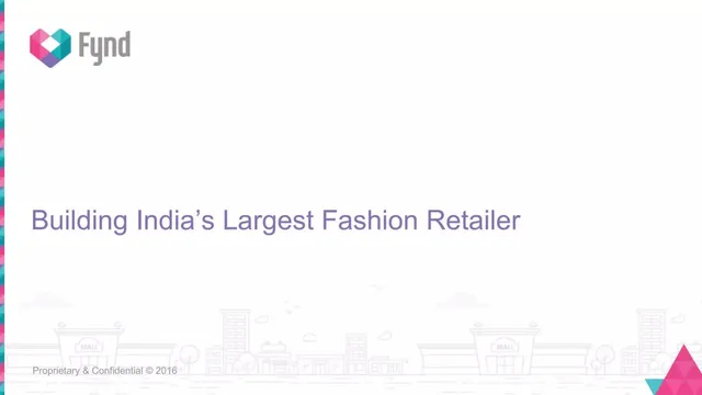 Fynd pitch deck cover