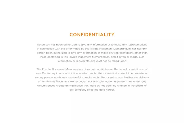 Disclaimer slide 3 from Fyre Festival