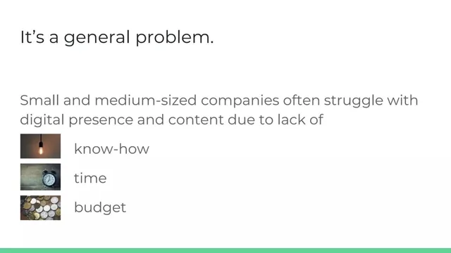 Problem slide 3 from Galvanize