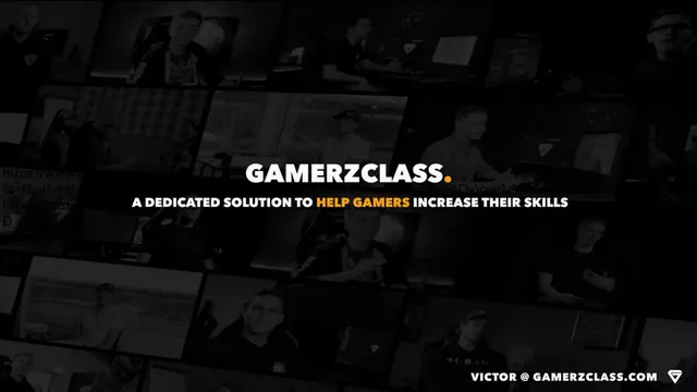 GamerzClass pitch deck cover