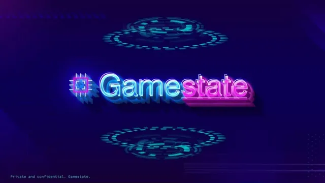 Gamestate pitch deck cover