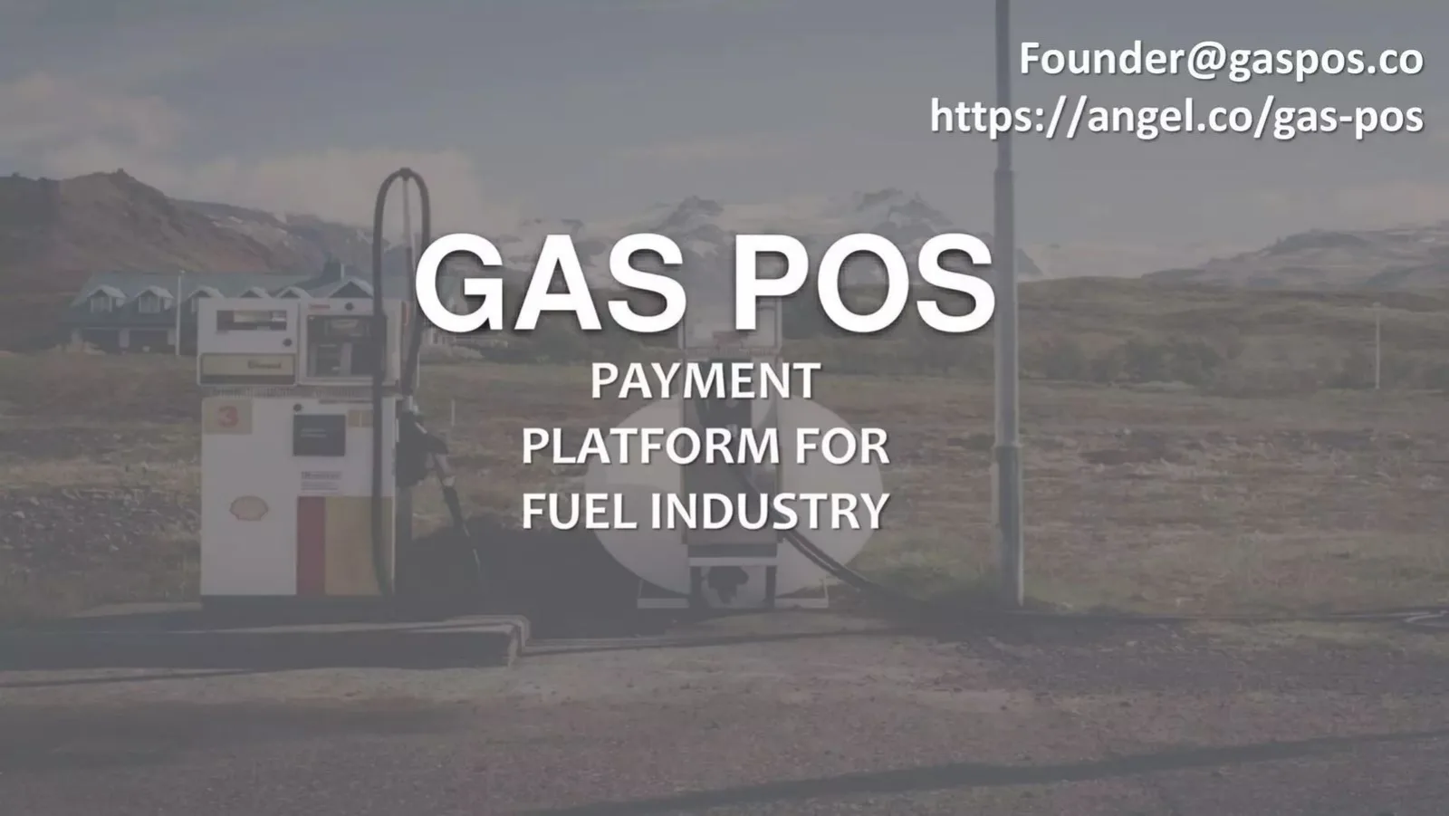 Gas Pos pitch deck slide