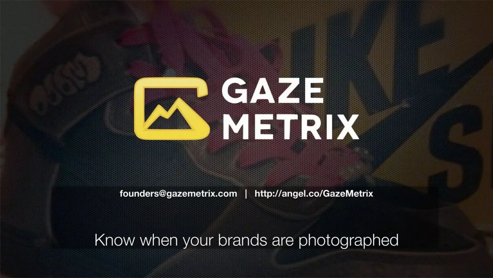 gazeMetrix pitch deck slide