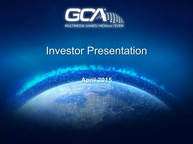 GCA (Global Cash Access / Everi) pitch deck cover