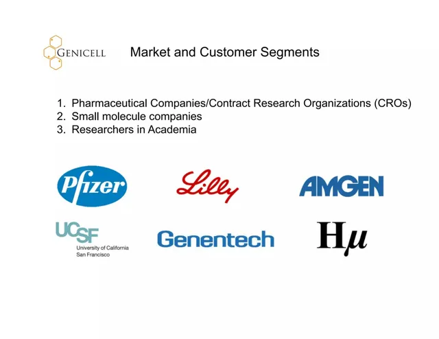 Market analysis / overview slide 6 from Genicell