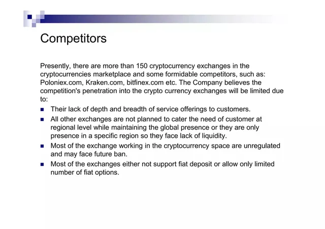 Competitors slide 12 from Genotik