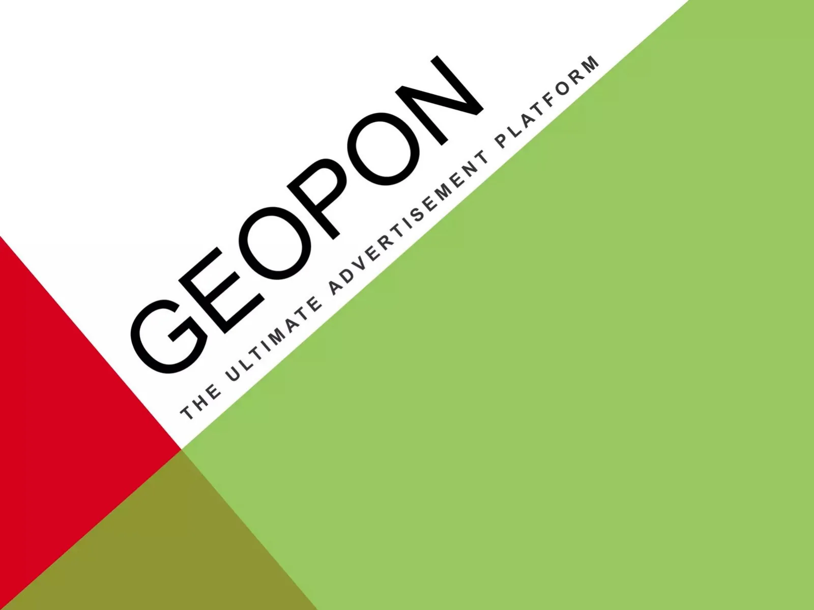 GEOPON pitch deck slide