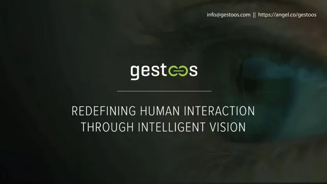 Gestoos pitch deck cover