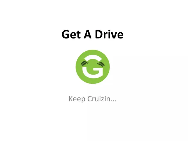 Get A Drive pitch deck cover