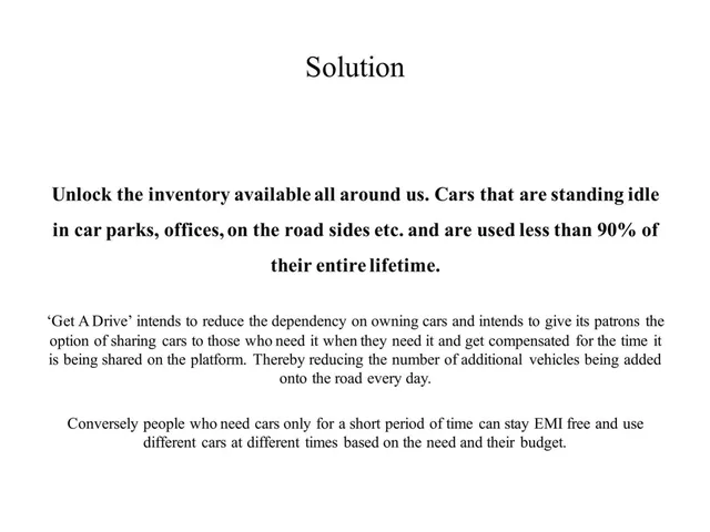 Product / solution slide 6 from Get A Drive