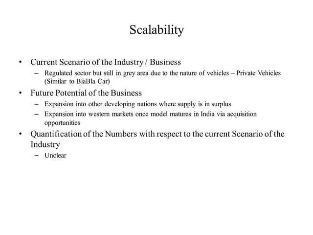 Market analysis / overview slide 12 from Get A Drive