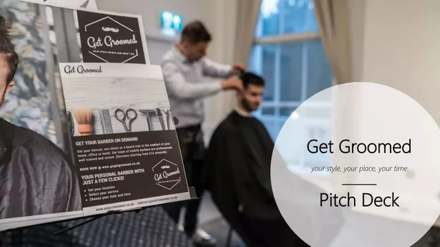 Get Groomed pitch deck cover
