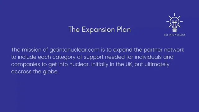 Vision slide 8 from Get Into Nuclear