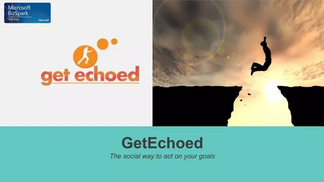 GetEchoed pitch deck cover
