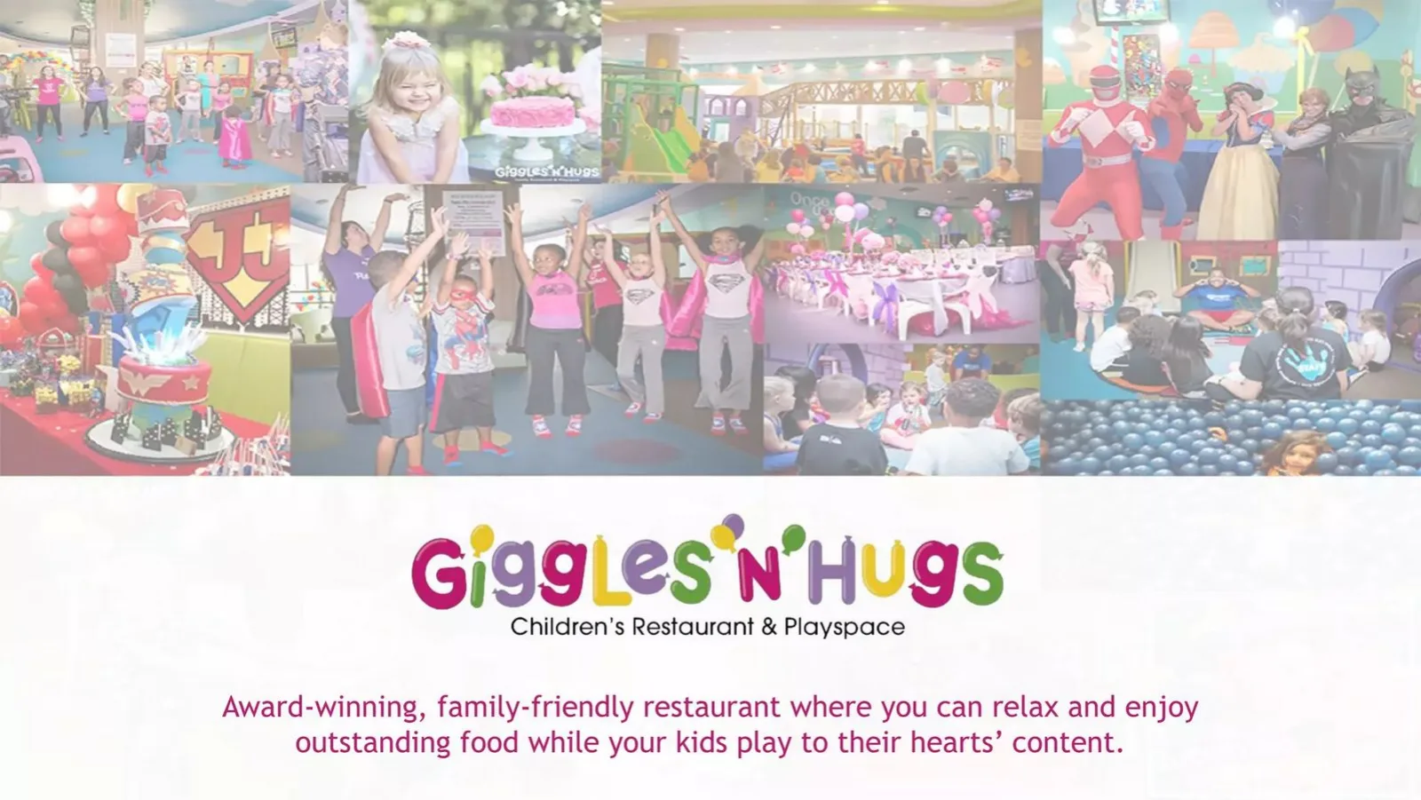 Giggles N' Hugs pitch deck slide