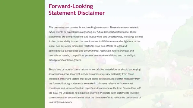 Disclaimer slide 2 from Giggles N' Hugs