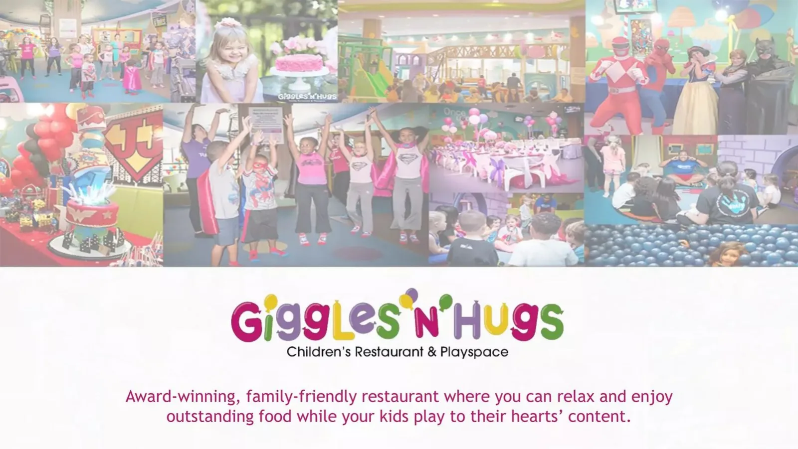 Giggles 'N' Hugs pitch deck slide